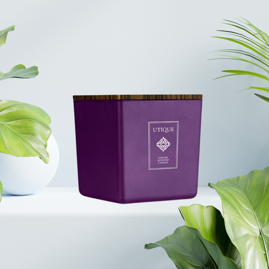 Luxury Scented Candle Violet Oud UTIQUE